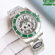 rolex & labubu 40mm （Shipping replacement rubber watch straps） - 1