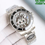 rolex & labubu 40mm （Shipping replacement rubber watch straps） - 5