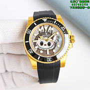 rolex & labubu 40mm （Shipping replacement rubber watch straps）3 - 3