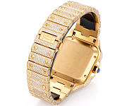 Cartier Santos Series Full Pave Diamond Edition 40mm - 5