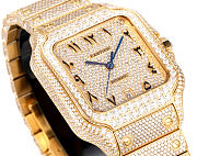 Cartier Santos Series Full Pave Diamond Edition 40mm - 2