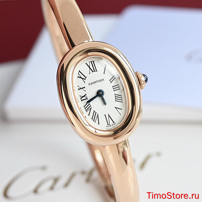 Cartier Tank watch with gold bracelet 24.6 x 18.7 mm - 1