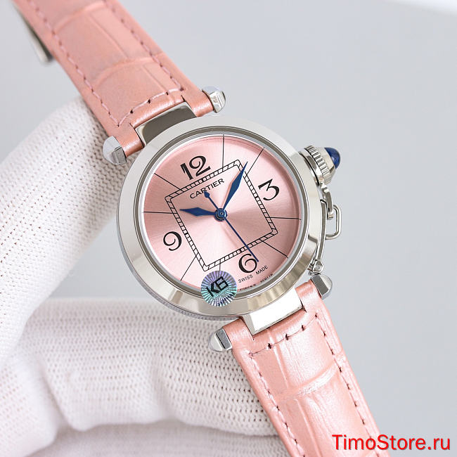 Cartier Pasha de Cartier series women's mechanical watch 32mm 2 - 1