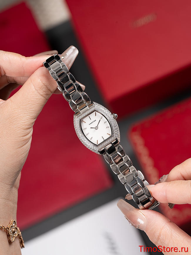 Cartier mini lady's watch 27.5x33mm 2 - 1