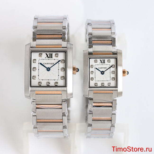 Cartier w s t a couple's watches（single price）30x25mm+25x20mm 2 - 1