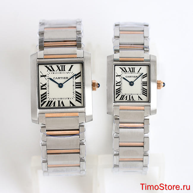 Cartier w s t a couple's watches（single price）30x25mm+25x20mm 3 - 1