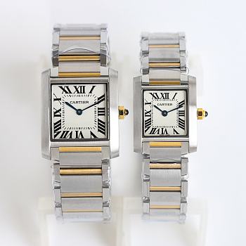 Cartier w s t a couple's watches（single price）30x25mm+25x20mm 4