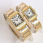 Cartier w s t a couple's watches（single price）30x25mm+25x20mm 5 - 2