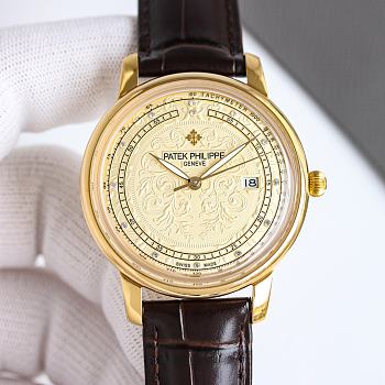 Patek Philippe minimalist watch 42mm 