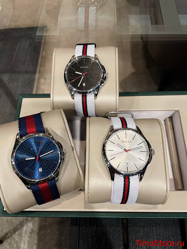 GUCCI Trendy Unisex Quartz Watch 40mm 2 - 1