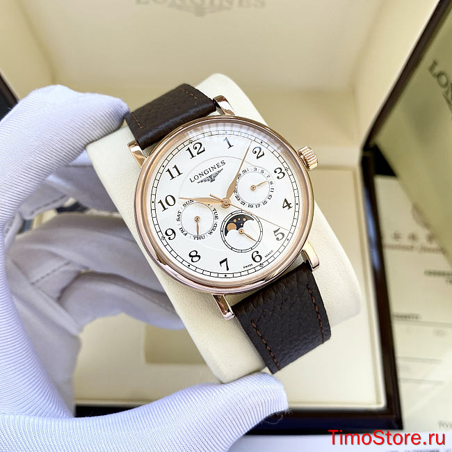 Longines Classic Retro Series Mechanical Men's Watch 40mm 2 - 1