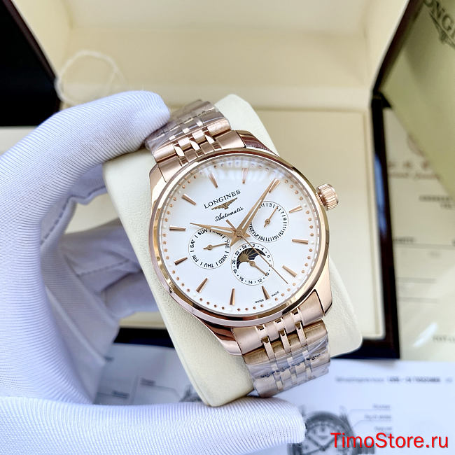 Longines Classic Retro Series Mechanical Men's Watch 40mm 4 - 1