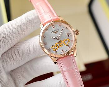 Longines Valentine's Day Limited Edition Ladies' Mechanical Watch 33mm