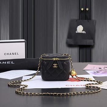 chanel bag black 12.5*12.8.5