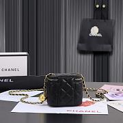chanel bag black 12.5*12.8.5 - 5