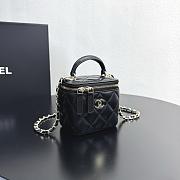 chanel bag black 11*8.5cm - 4