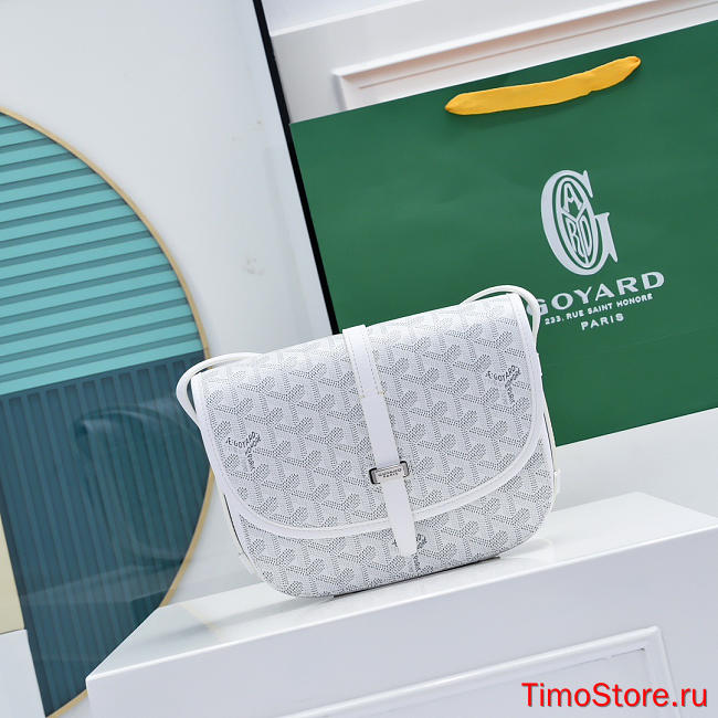 Goyard Belvedere PM white 22cm - 1