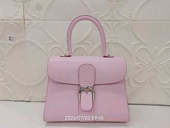 Delvaux Brillant MM Bag In Orchid 28cm