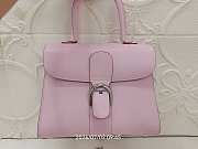 Delvaux Brillant MM Bag In Orchid 28cm - 3