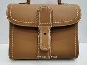 Delvaux Brillant MM Tan AA0555 28x14x21cm - 3